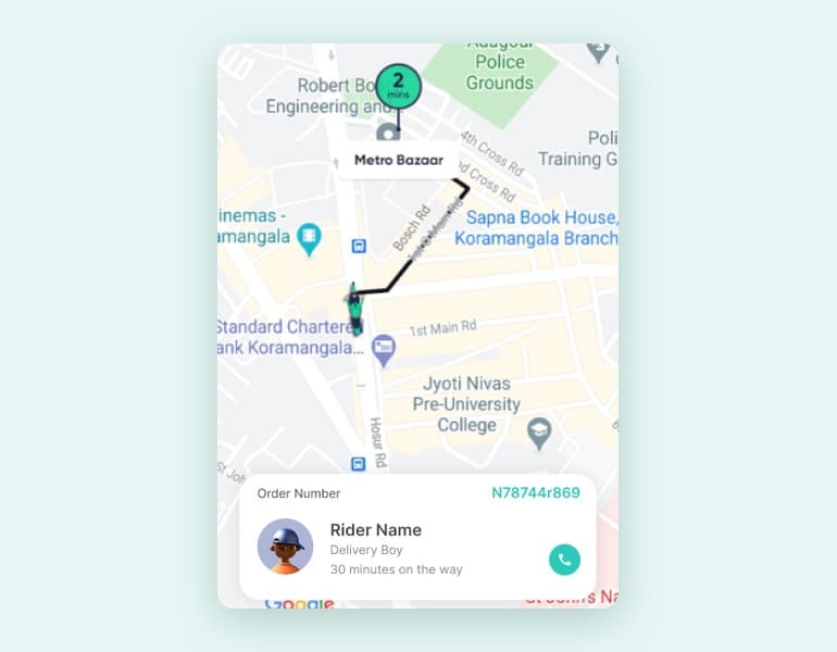 Checkout and tracking