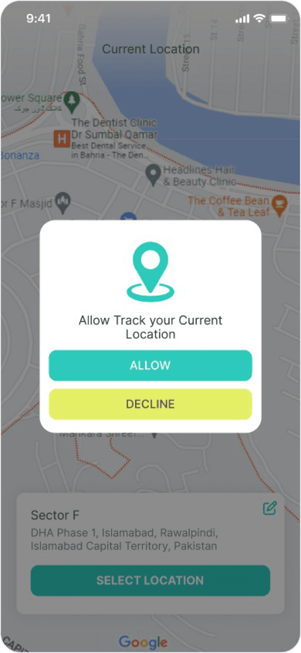 Set your location