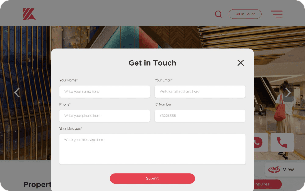 Get in touch form