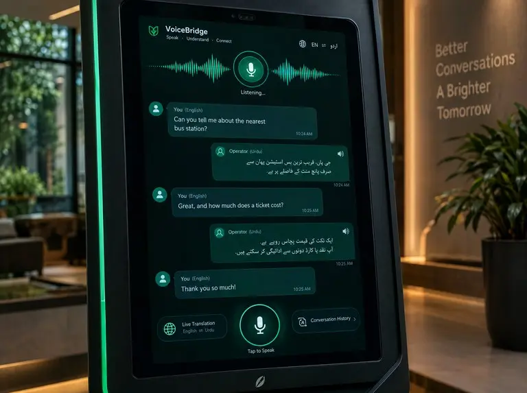 Bilingual speech loop